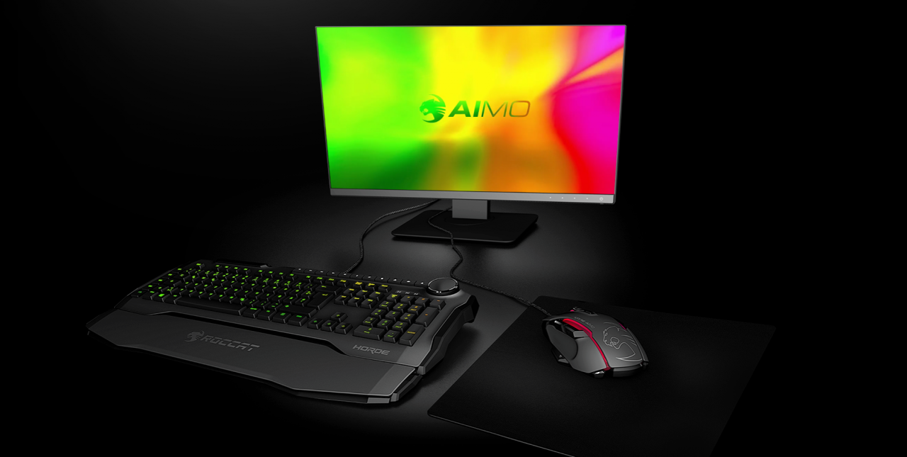 [22/08/2017] Roccat Kone Aimo & Horde Aimo: Neue Flaggschiffmaus und Membran-2.0-Tastatur