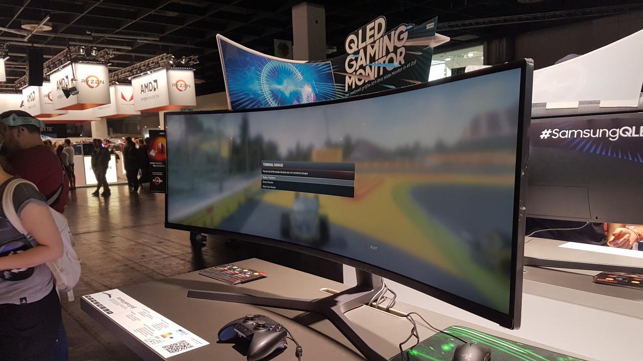 [23/08/2017] Samsung CHG90 im Hands-on: Breitester Monitor erstmals vorgestellt und ausprobiert (1)