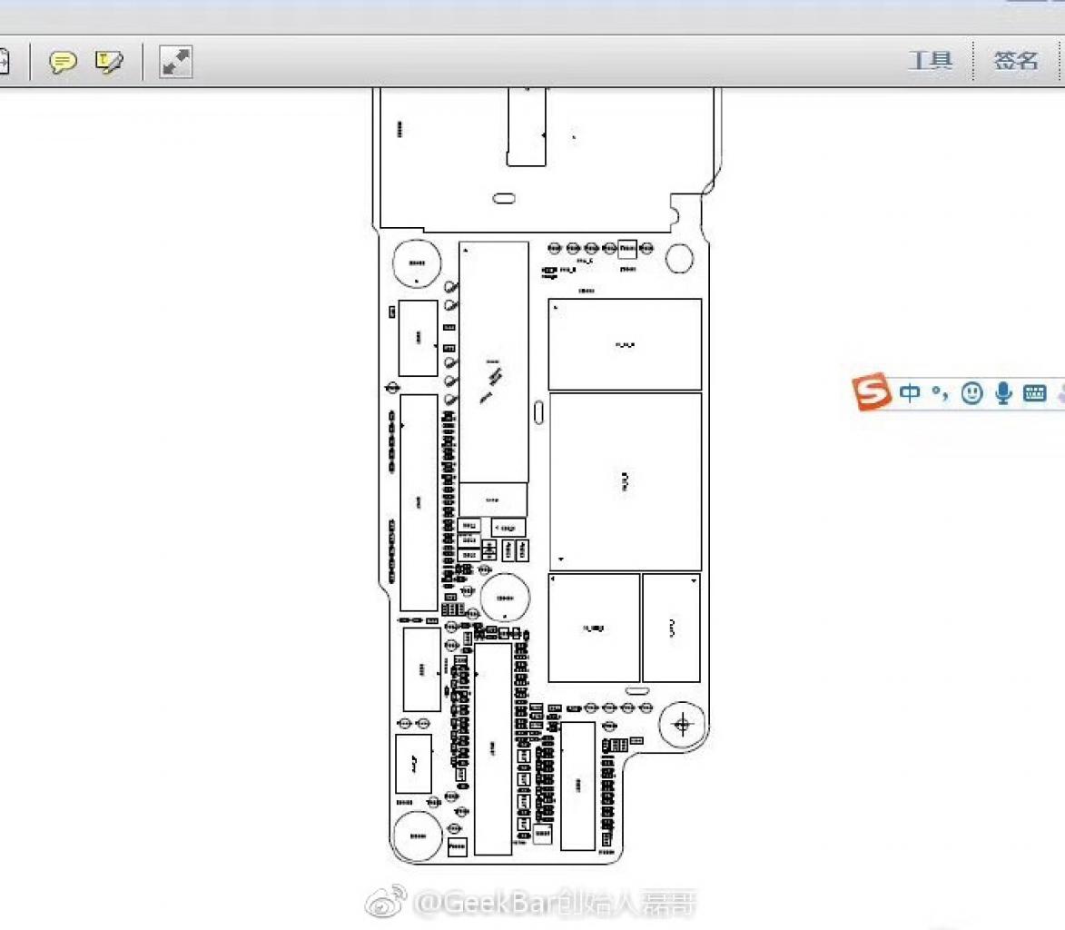 [11/08/2017] CAD-Schemata zeigt angeblich Teile des iPhone-8-Motherboards (3)