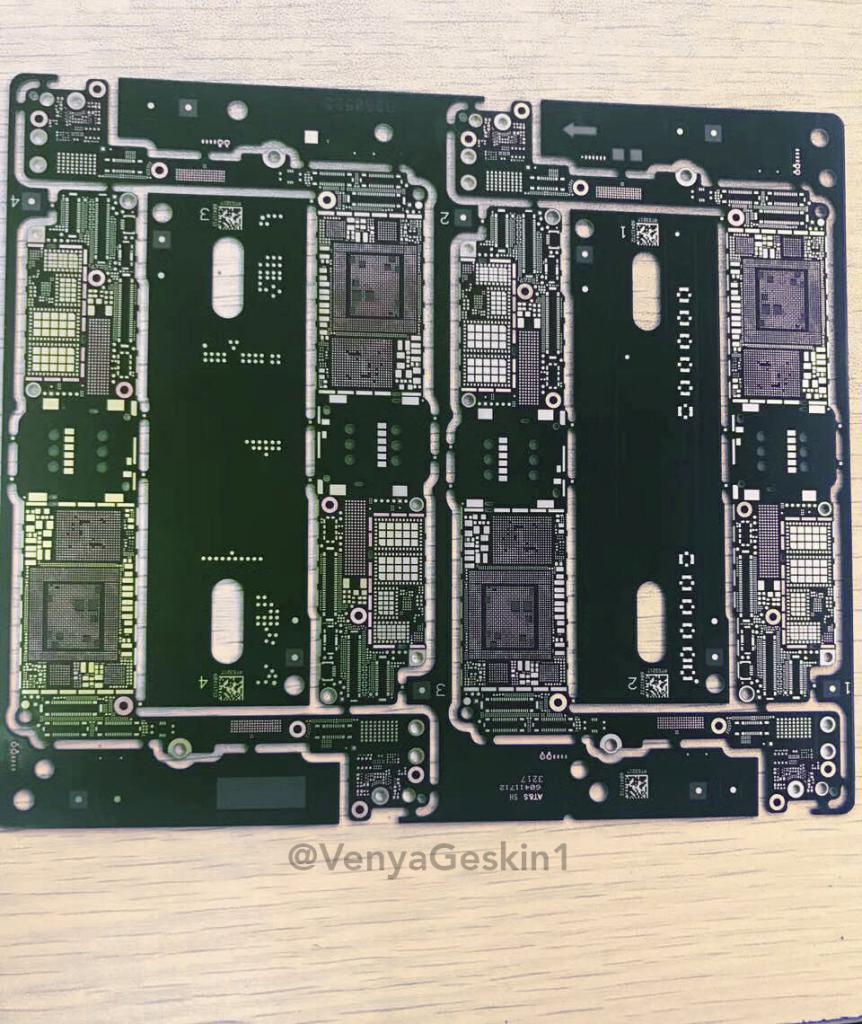[26/08/2017] iPhone 8-Prozessor taucht mit geleakten Bildern des Logicboards des iPhone 7s auf