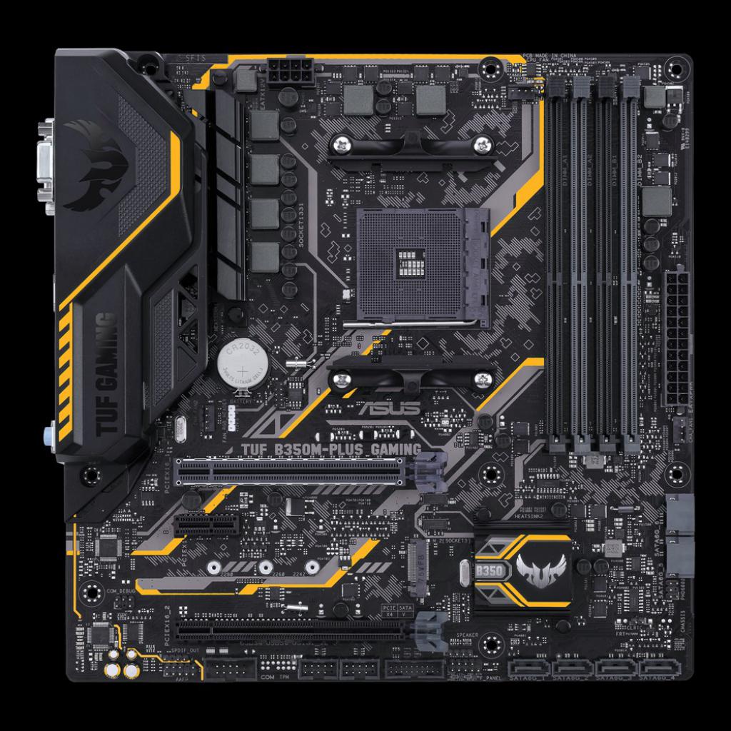 [04/09/2017] Asus TUF B350M-Plus Gaming: The Ultimate Force debütiert für AMDs Ryzen (1)