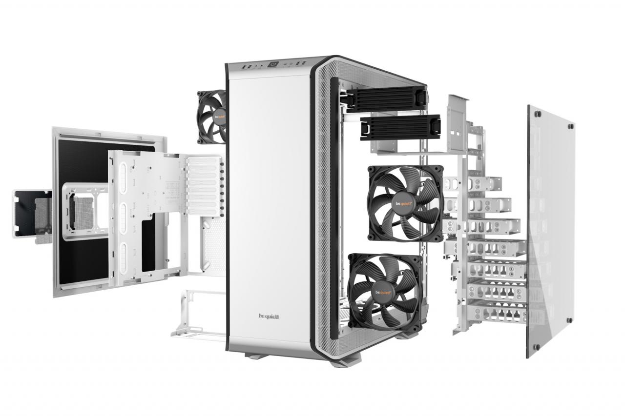 [05/09/2017] Be quiet Dark Base Pro 900 White Edition: Weiße Sonderauflage ist limitiert vorbestellbar (4)