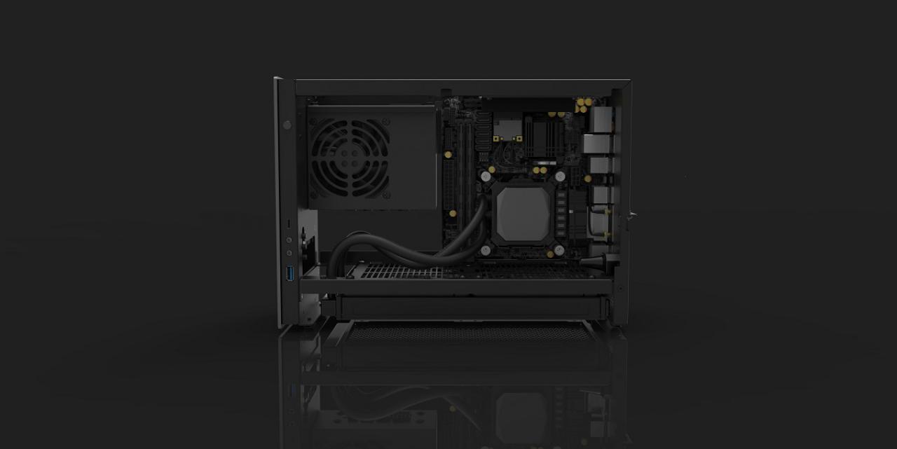 [25/09/2017] DAN Cases C4-H2O: Mini-ITX-Gehäuse mit Platz für 240-mm-Radiator (11)