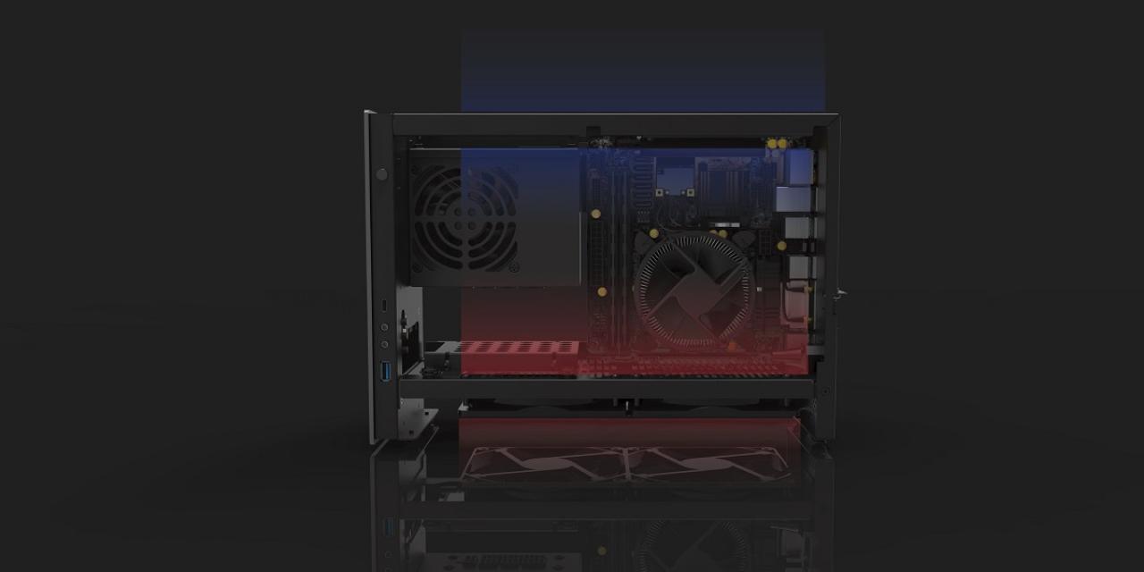 [25/09/2017] DAN Cases C4-H2O: Mini-ITX-Gehäuse mit Platz für 240-mm-Radiator (12)