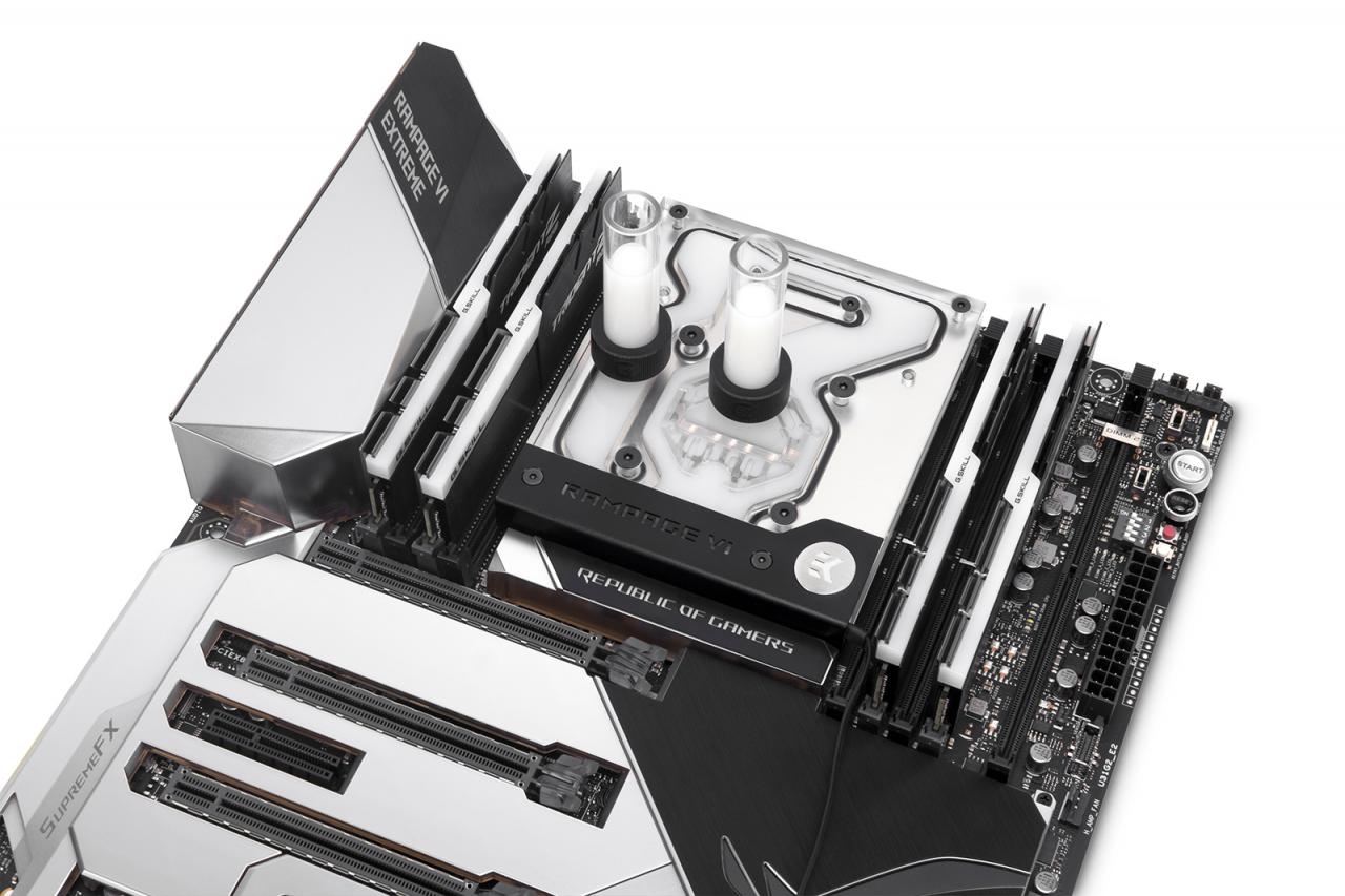 [19/09/2017] EKWB-Monoblöcke für X299-Mainboards: Asus, Gigabyte und MSI dabei