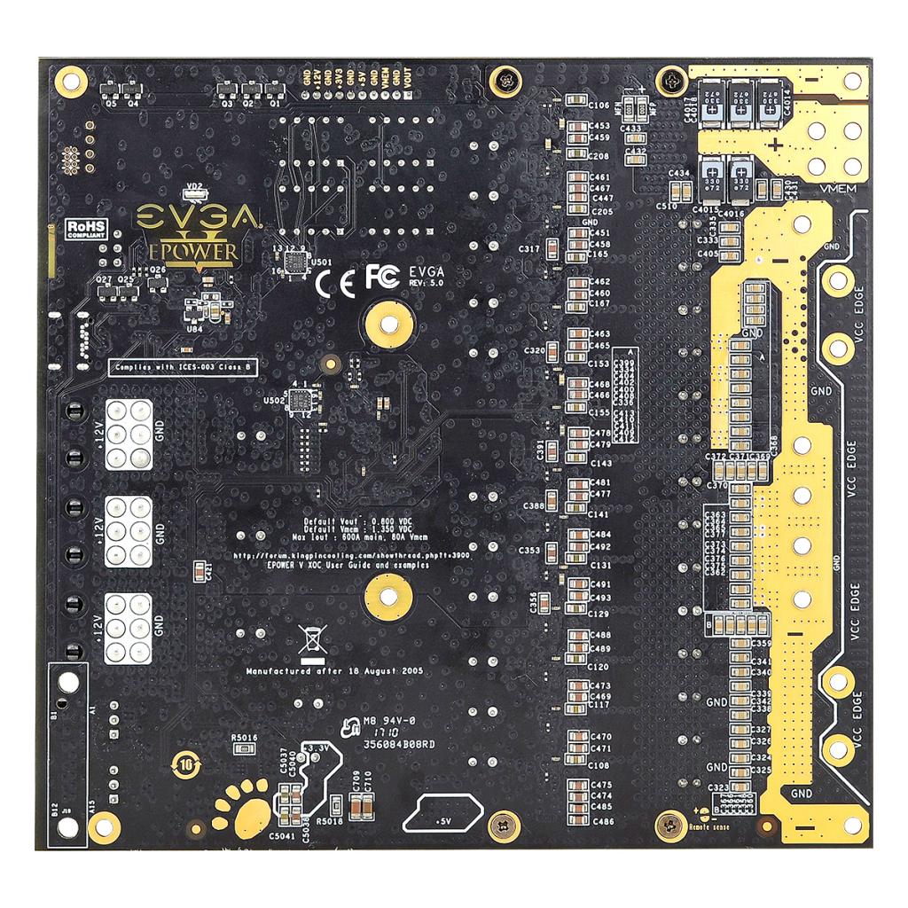 [19/09/2017] EVGA Epower V: Zusatzplatine für Grafikkarten und Mainboards scheffelt 680 Ampere (4)