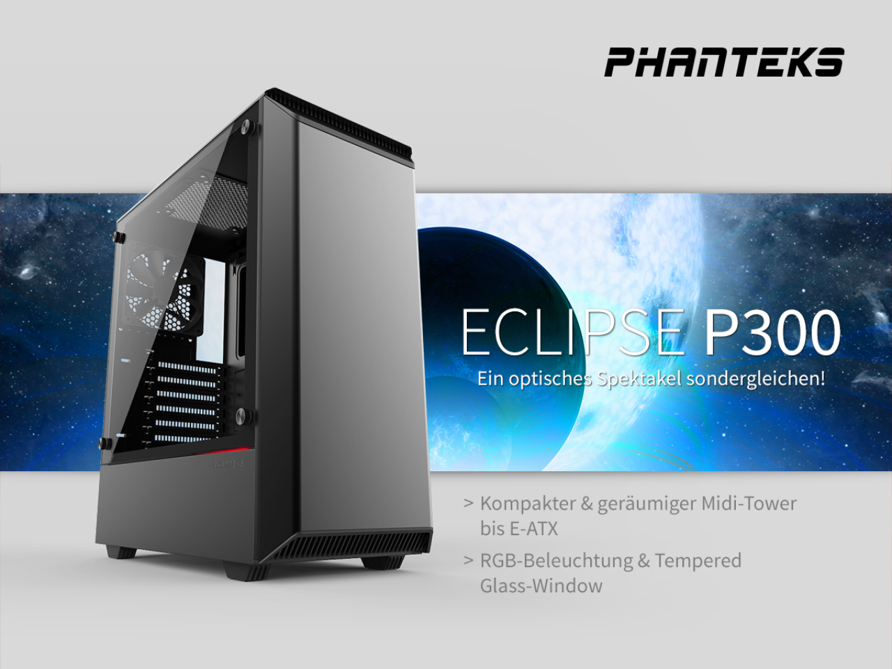[30/09/2017] Phanteks Eclipse P300: Günstiger Midi-Tower mit Seitenfenster und RGB (11)