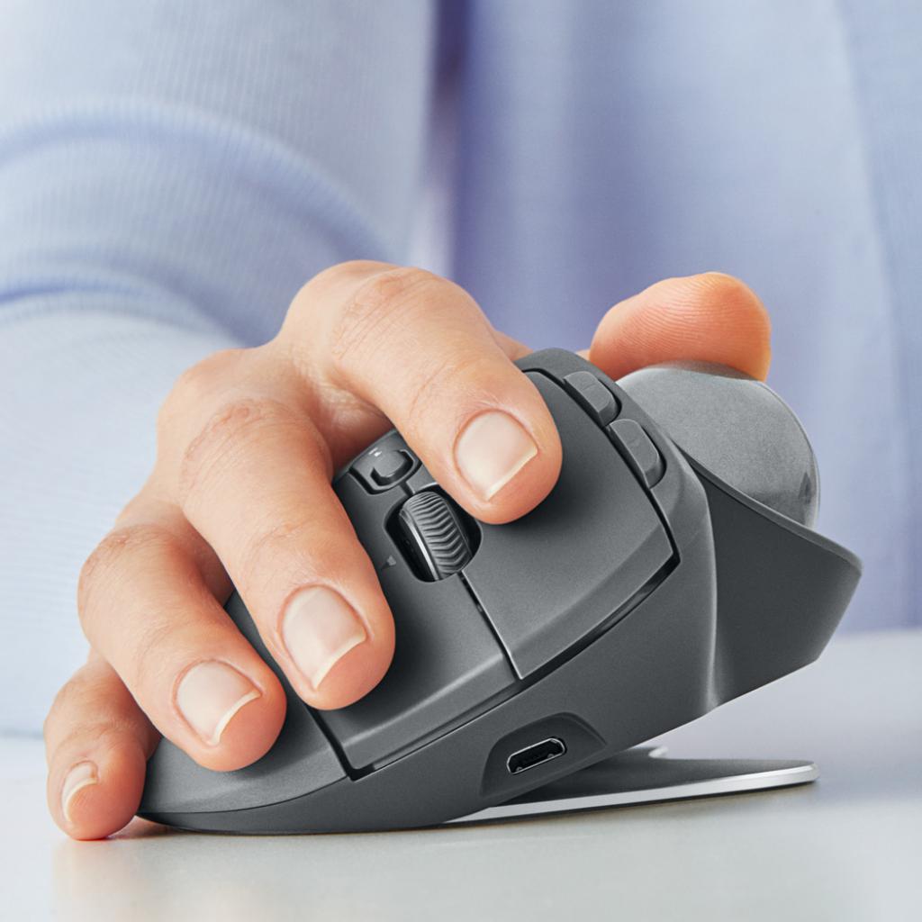[07/09/2017] Logitech MX Ergo: Erster Trackball seit 7 Jahren soll hohe Ergonomie bieten (5)