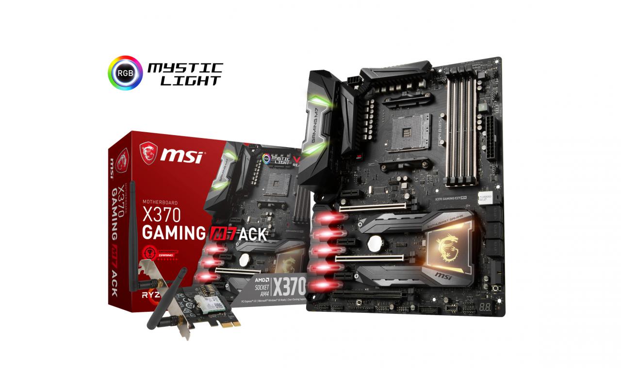 [07/09/2017] MSI X370 Gaming M7 ACK: AM4-Oberklasse-Mainboard mit stärkerer Spannungsversorgung (2)