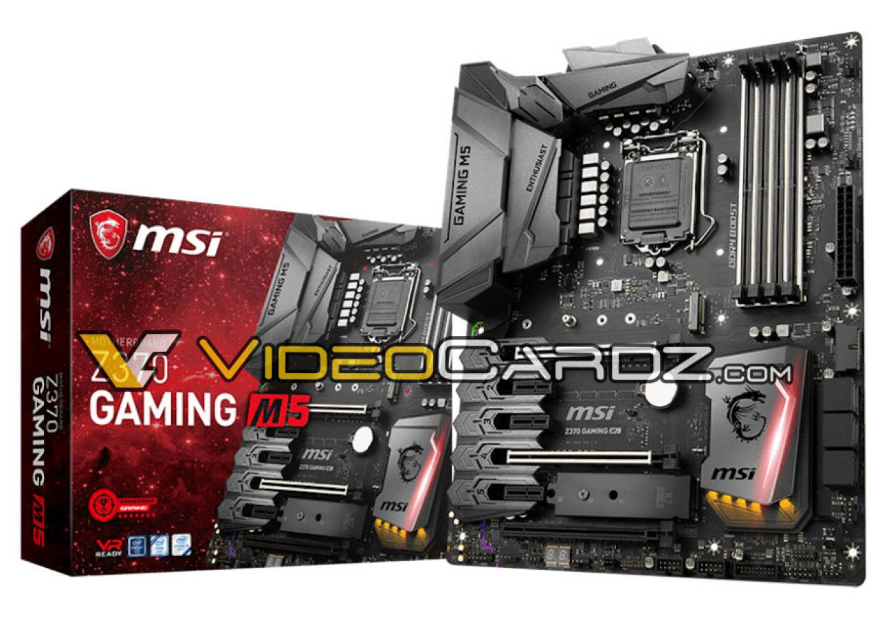 [14/09/2017] Intel Coffee Lake-S: MSI speckt Z370-Mainboard ein bisschen ab (1)