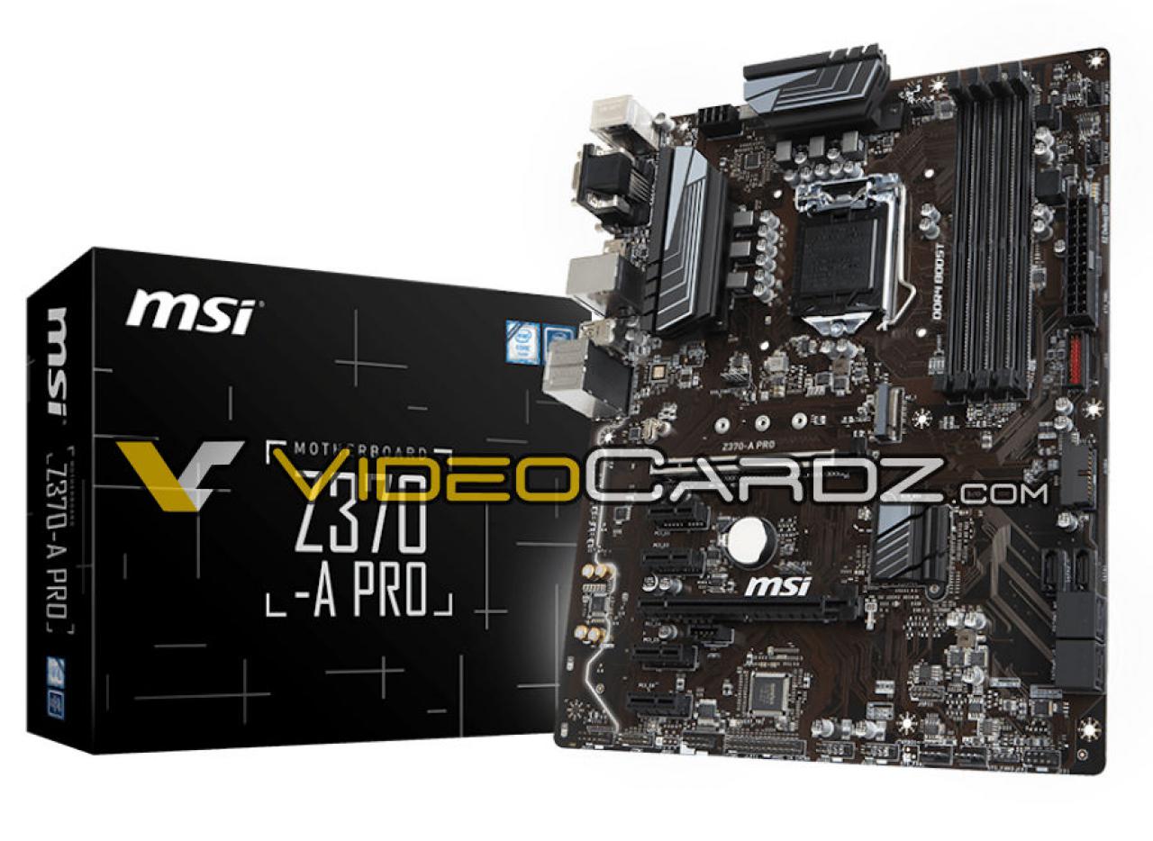 [14/09/2017] Intel Coffee Lake-S: MSI speckt Z370-Mainboard ein bisschen ab (5)