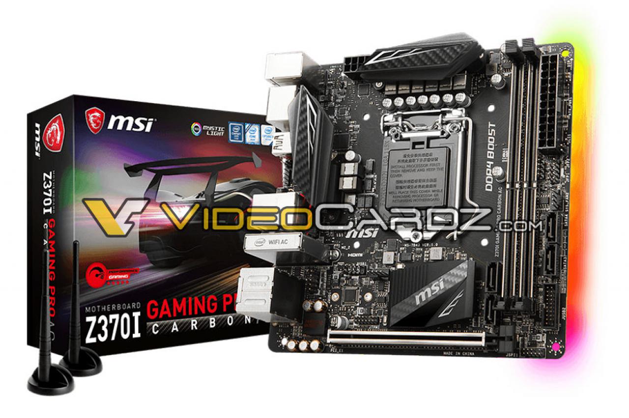 [24/09/2017] MSI Z370I Gaming Pro Carbon AC