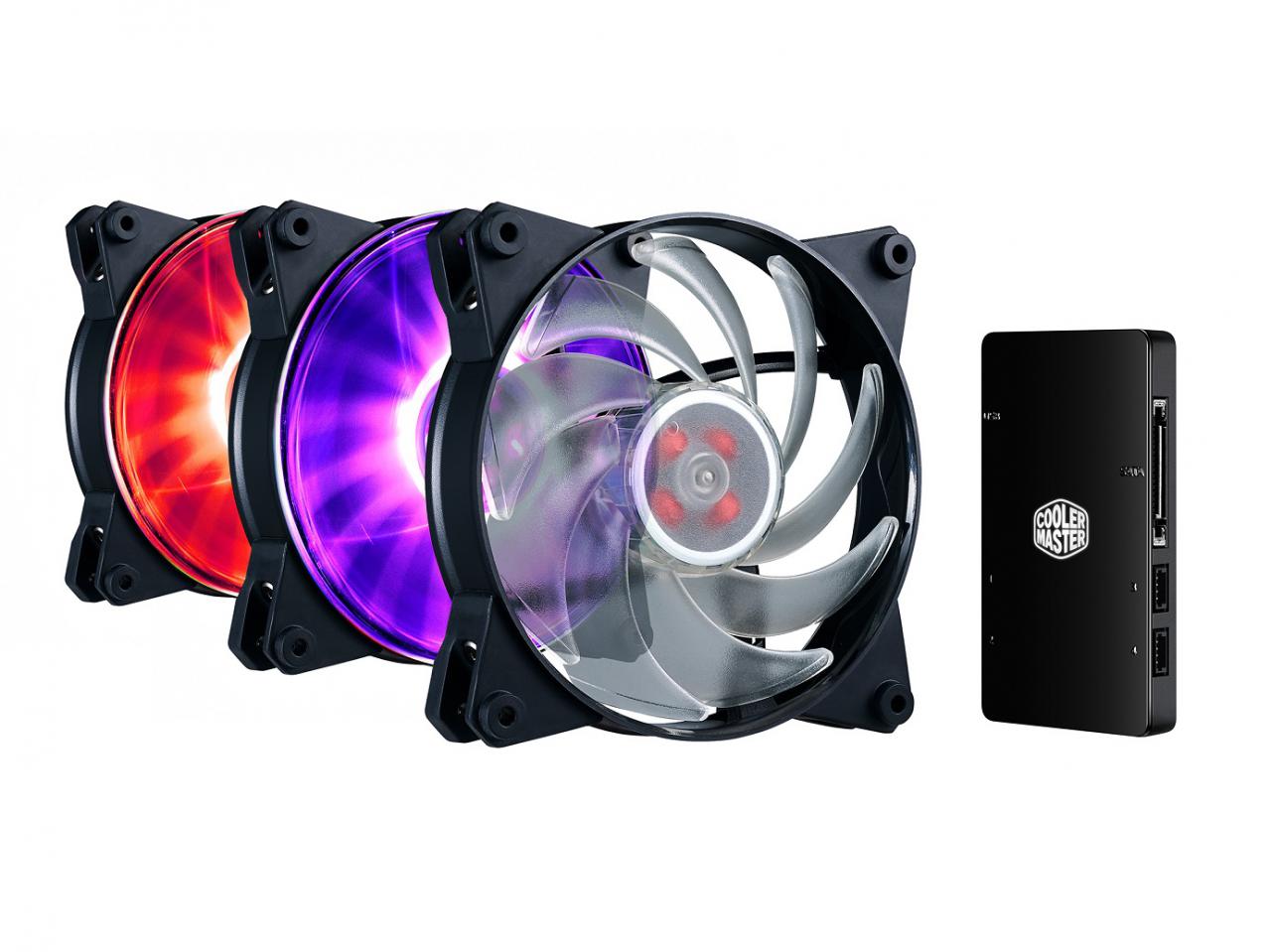 [20/09/2017] MasterFan Pro RGB: Cooler Master mit neuen RGB-Lüftern (15)