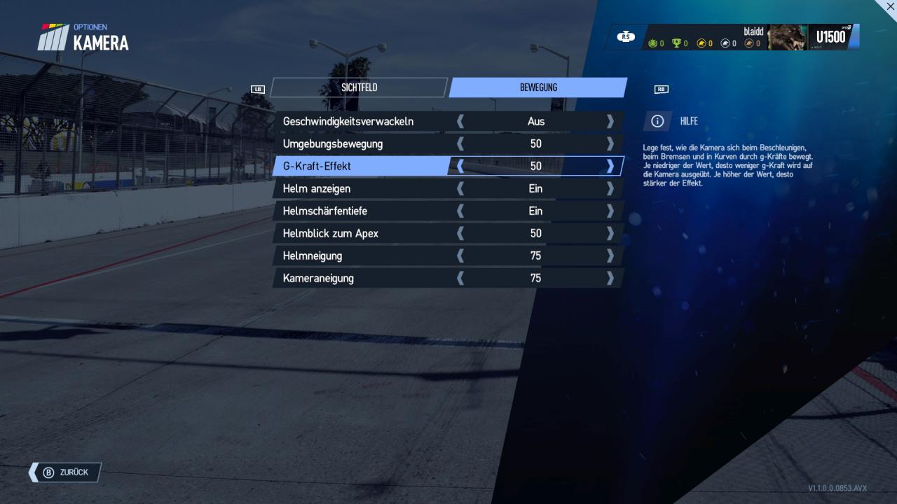 [18/09/2017] Project Cars 2 - Menüs - Kamera (2)
