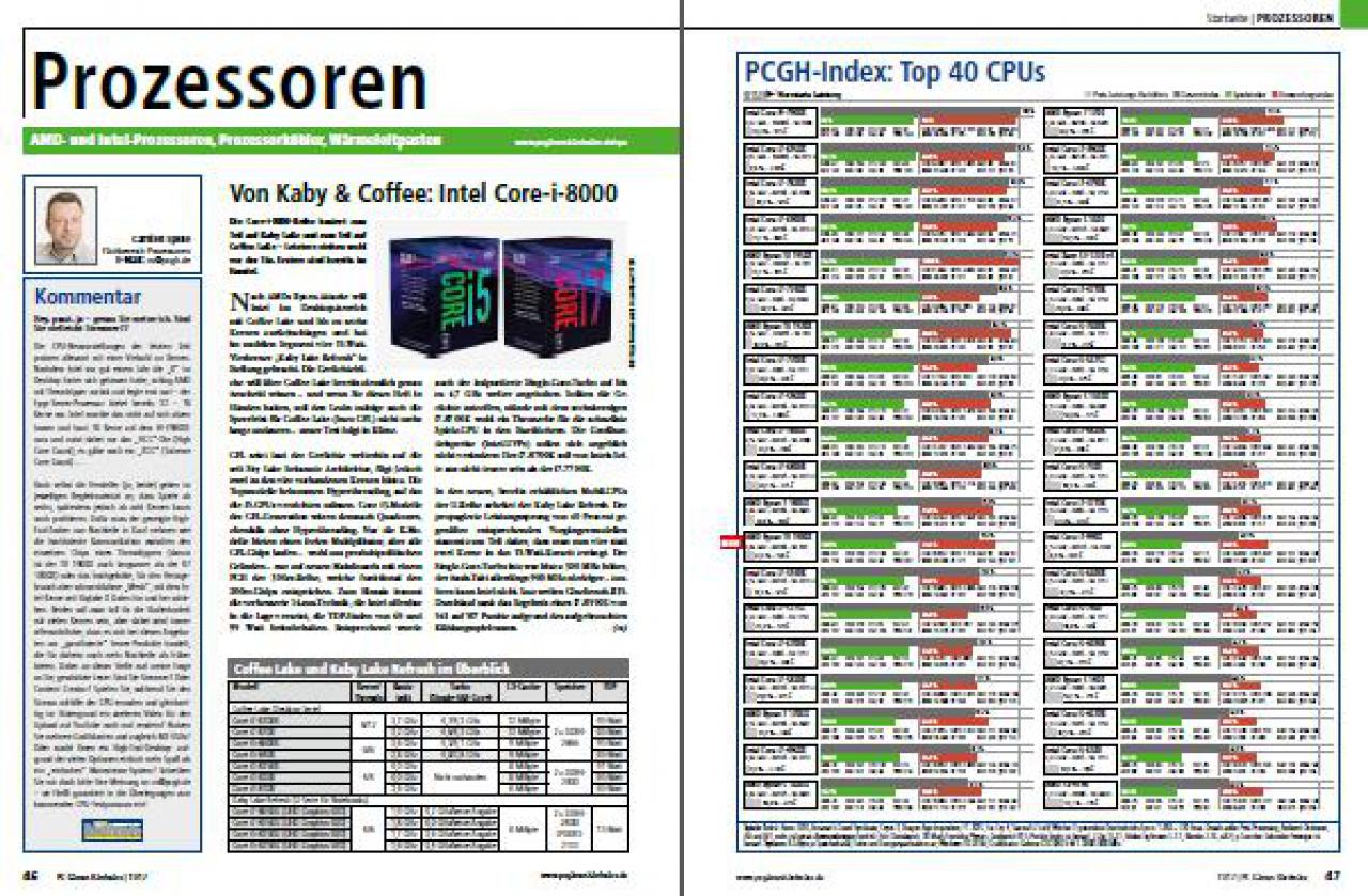 [26/09/2017] Prozessoren 01&nbsp;(PC Games Hardware #205 Ausgabe 11-2017)