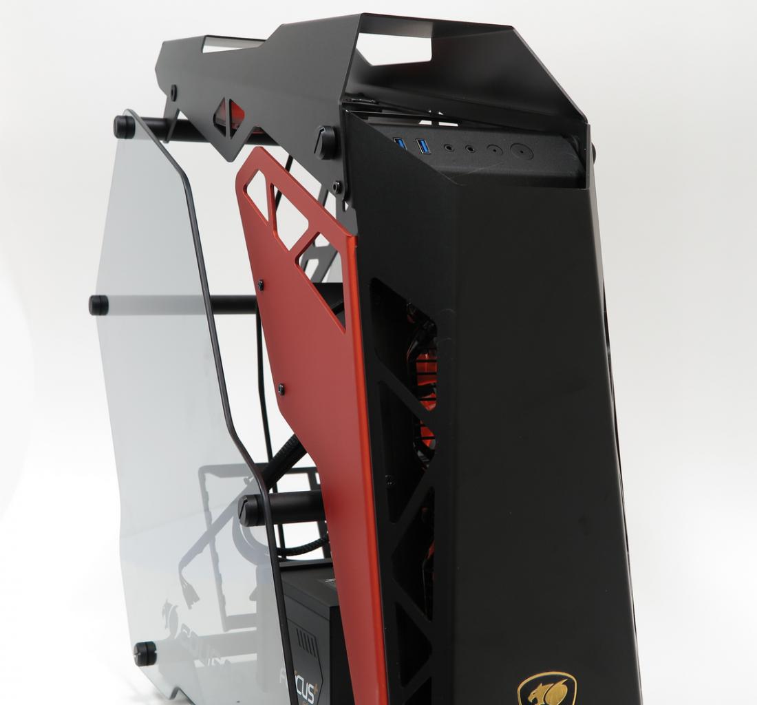 [28/09/2017] Cougar Conquer im Test: Ist das Designer-Gehäuse aus Alu und Glas mehr als nur ein Show-Case? (18)
