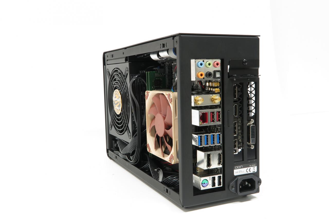 [14/09/2017] DAN Cases A4 SFX v2: Erster Prototyp der Neuauflage des Mini-ITX-Gehäuses im PCGH-Testlabor (30)