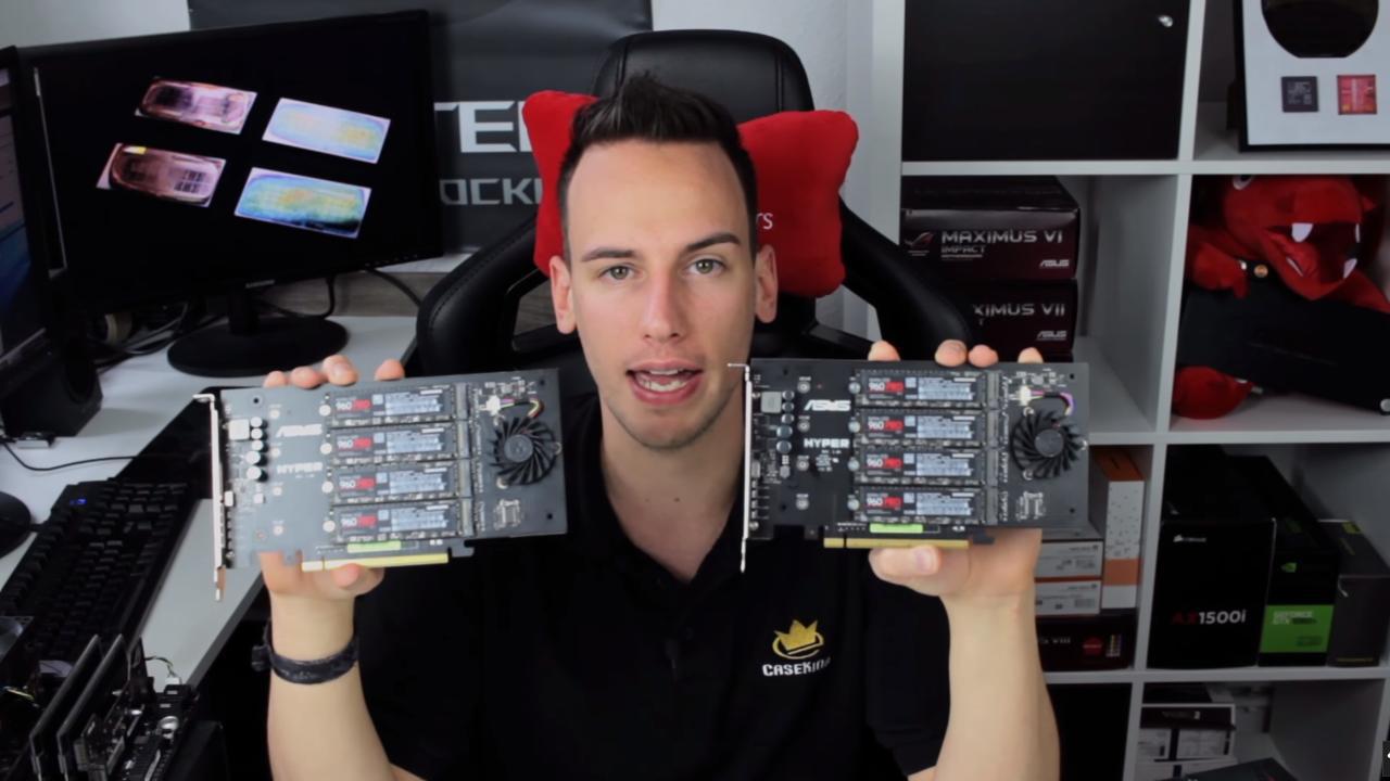 [28/09/2017] AMD Ryzen Threadripper: RAID 0 mit 11 NVMe-SSDs erreicht 27 GiB/s
