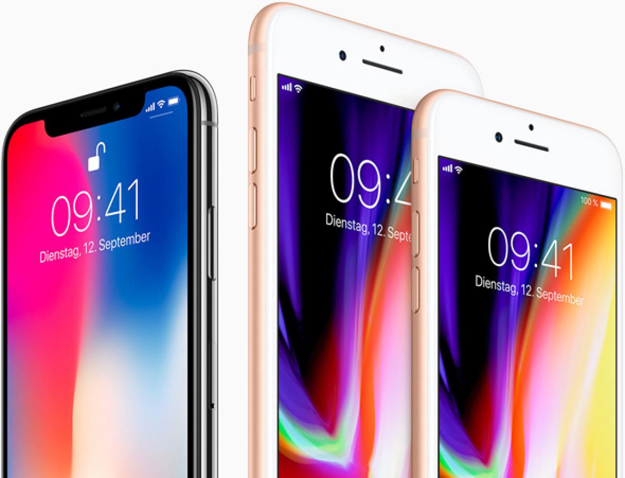 [12/09/2017] Apple iPhones