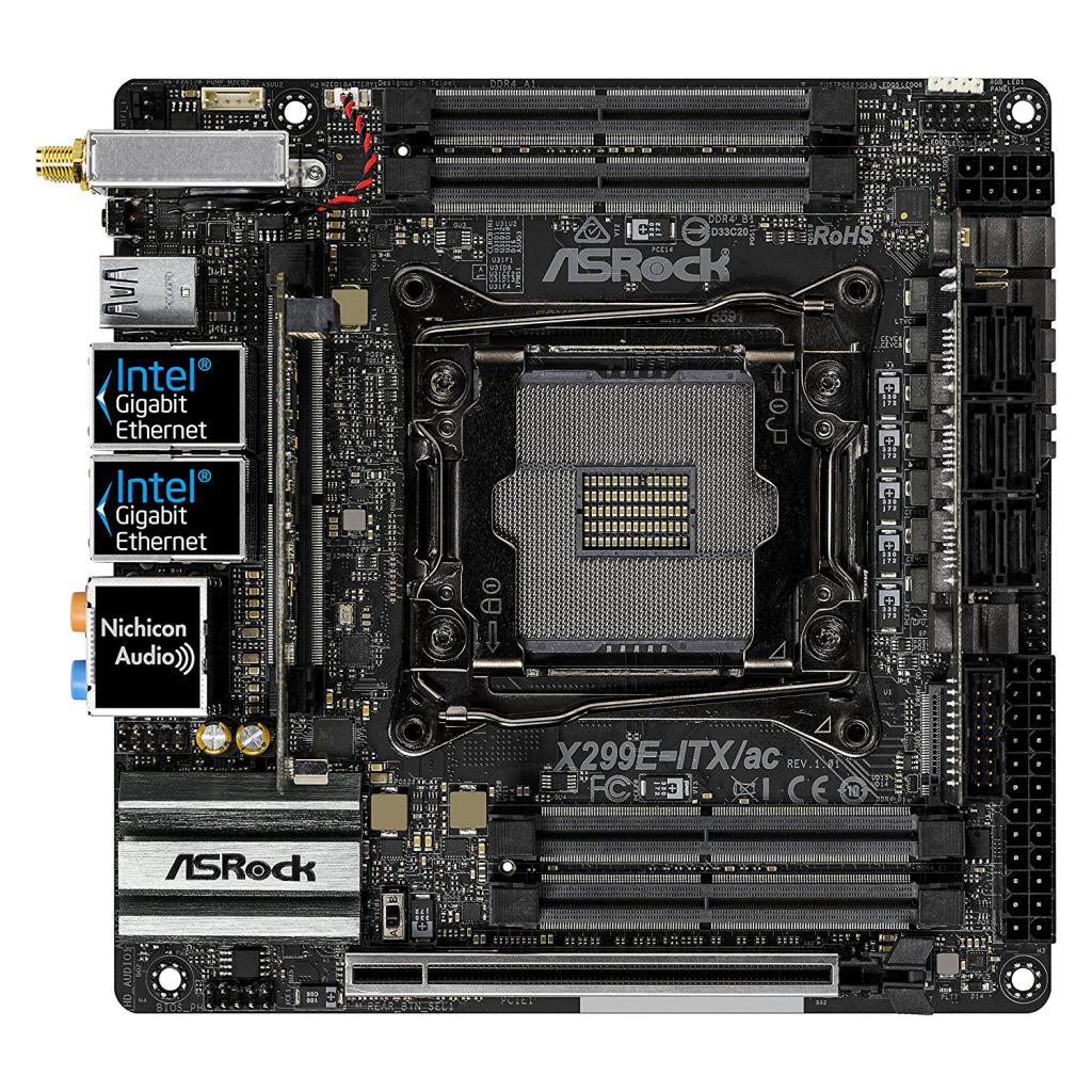 [17/10/2017] X299E-ITX/ac: Asrock quetscht 3 × M.2, 4 × DDR4 und 6 × SATA auf Mini-ITX (3)