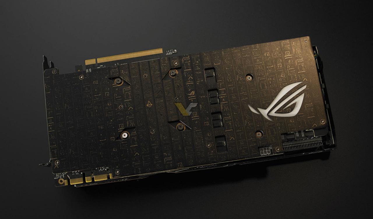 [30/10/2017] Strix 1080 Ti Assassin's Creed Origins Edition: Asus Grafikkarte im Ägypter-Assassinen-Design (2)