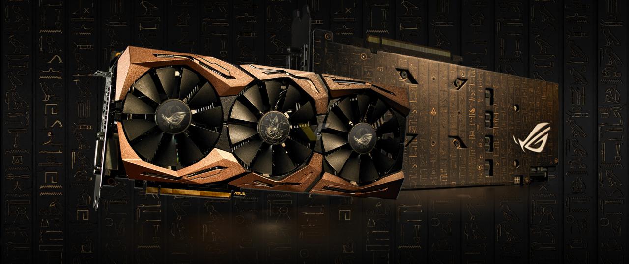 [30/10/2017] Strix 1080 Ti Assassin's Creed Origins Edition: Asus Grafikkarte im Ägypter-Assassinen-Design (3)