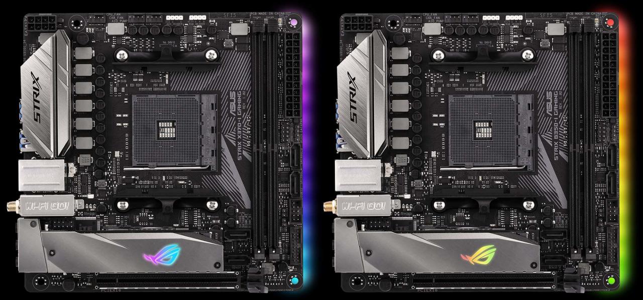 [18/10/2017] Asus ROG Strix B350-I & X370-I Gaming: Mini-ITX-Mainboards für AMDs Ryzen (3)