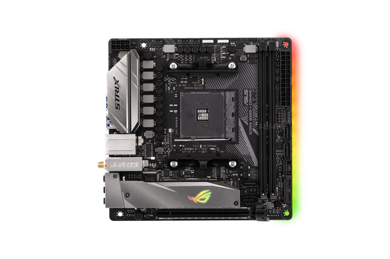 [04/10/2017] Asus ROG Strix B350-I & X370-I Gaming: Mini-ITX-Mainboards für AMDs Ryzen (8)