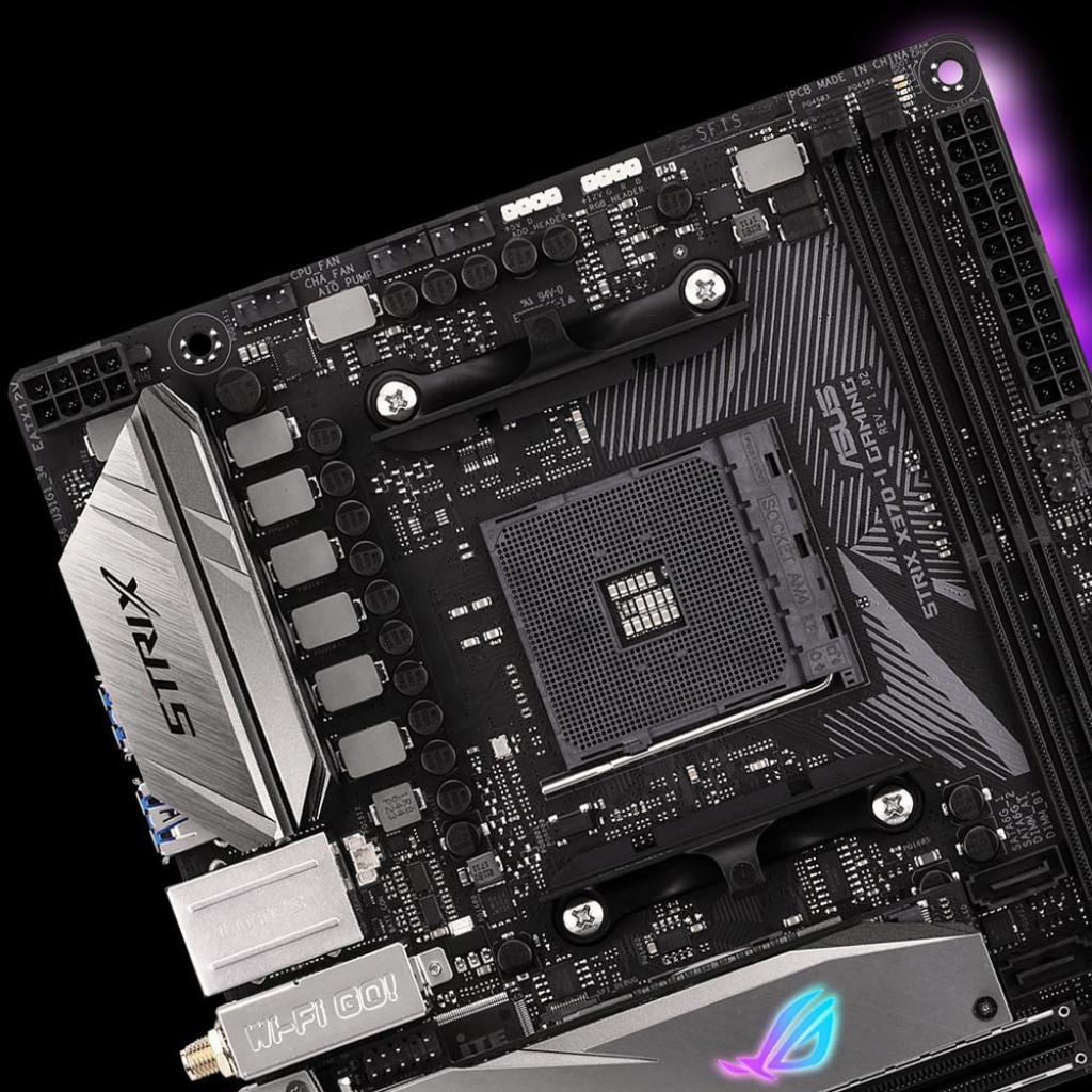 [18/10/2017] Asus ROG Strix B350-I & X370-I Gaming: Mini-ITX-Mainboards für AMDs Ryzen (5)