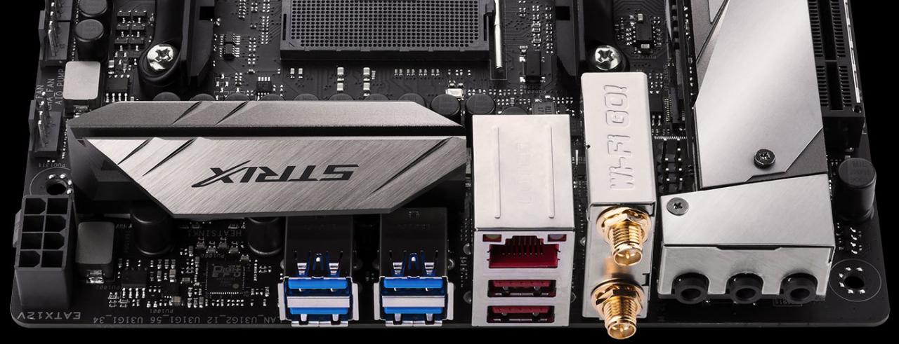 [18/10/2017] Asus ROG Strix B350-I & X370-I Gaming: Mini-ITX-Mainboards für AMDs Ryzen (6)