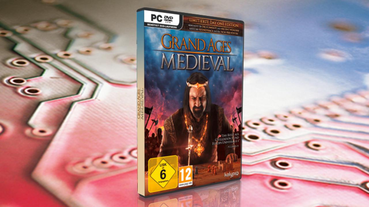 [24/10/2017] DVD-Vollversion Grand Ages Medieval (PC Games Hardware #206 Ausgabe 12-2017)