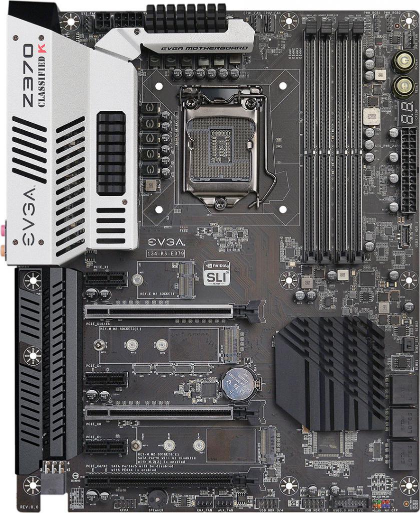 [09/10/2017] Das EVGA Z370 Classified K.