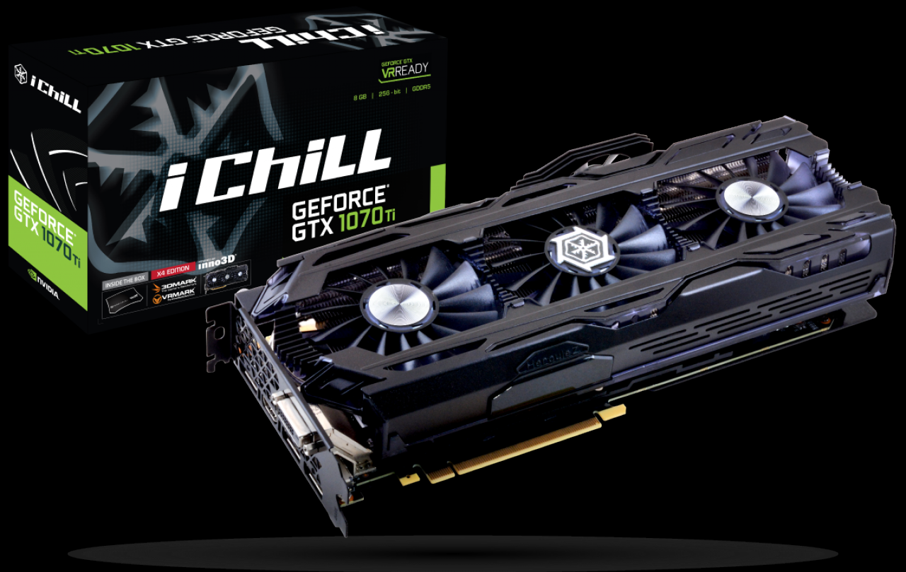 [27/10/2017] Inno3D Geforce GTX 1070 Ti iChill X4