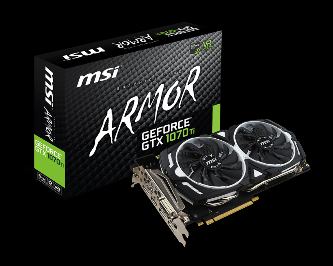 [27/10/2017] MSI Geforce GTX 1070 Ti Armor 8G