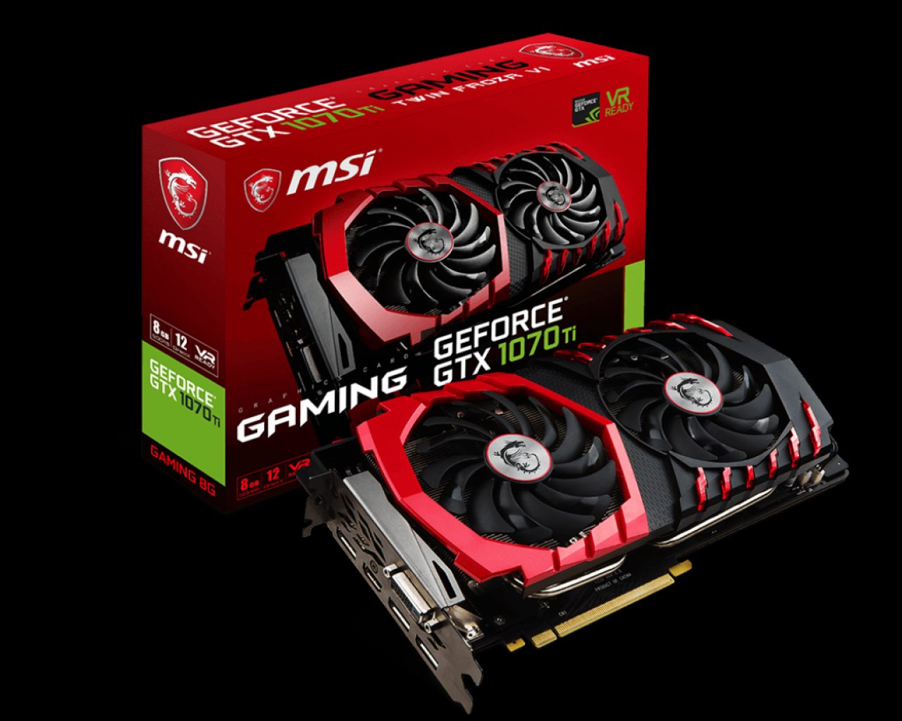 [27/10/2017] MSI Geforce GTX 1070 Ti Gaming 8G