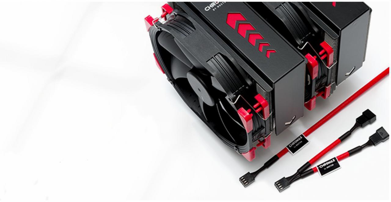 [17/10/2017] Chromax ist eine neue, farbige Produktserie von Noctua.