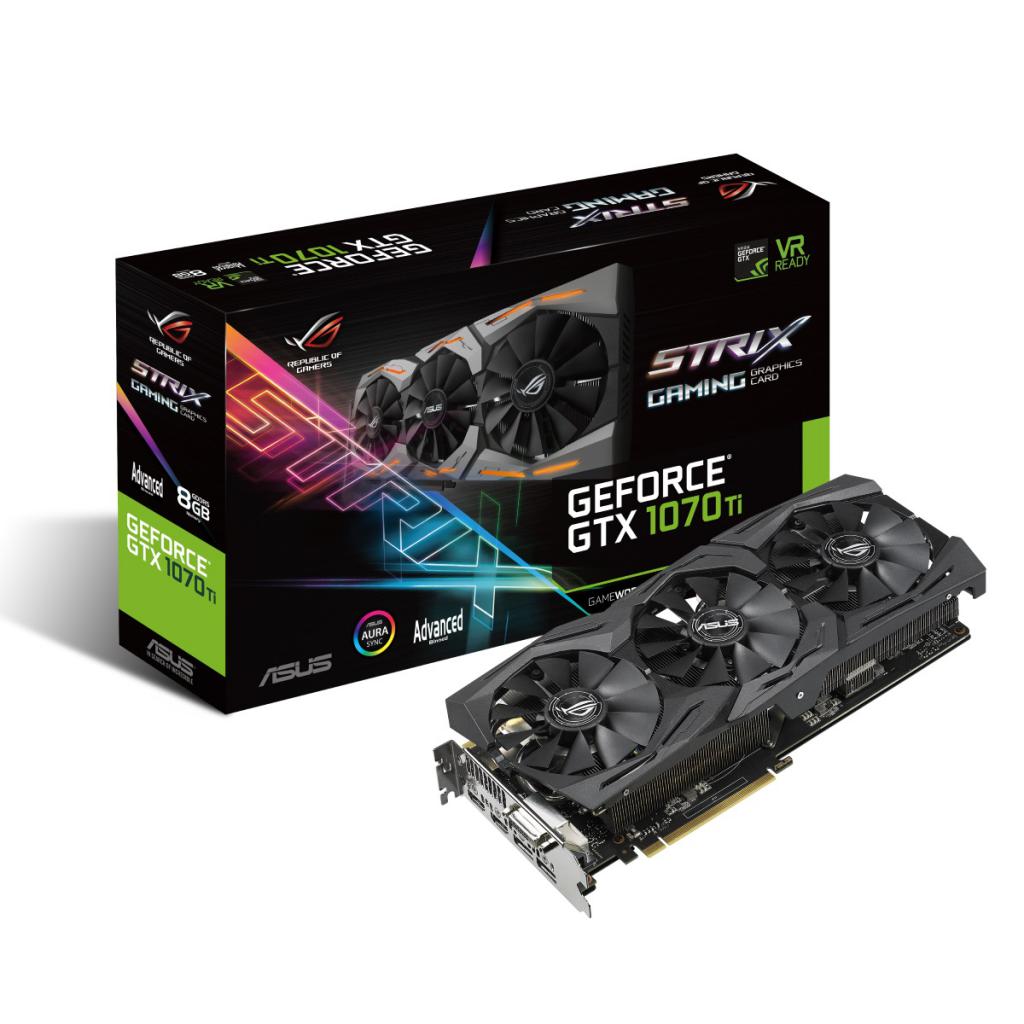 [26/10/2017] AsusROG STRIX GTX1070TI A8G GAMING box vga 1