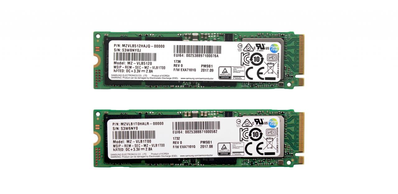 [16/10/2017] Samsung SSD 980 & 970: TLC-Speicher soll Leistung der SSD 960 Pro erreichen