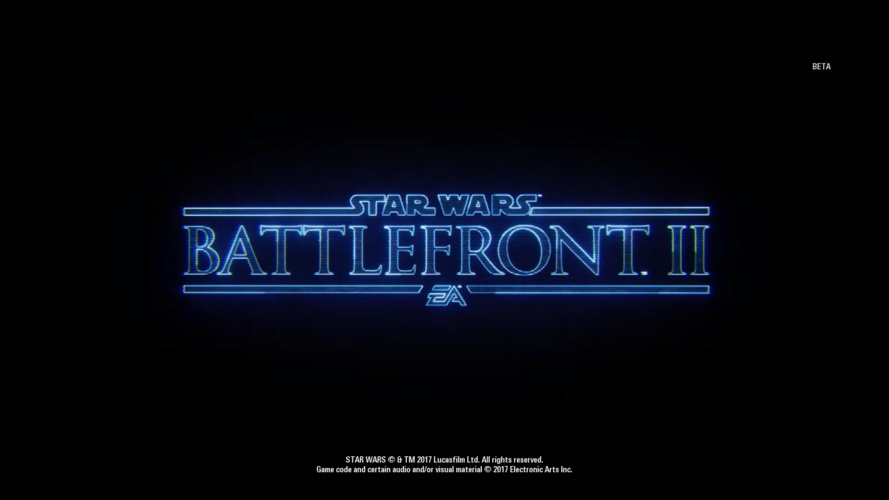[04/10/2017] Star Wars Battlefront 2 PC Beta im Techniktest