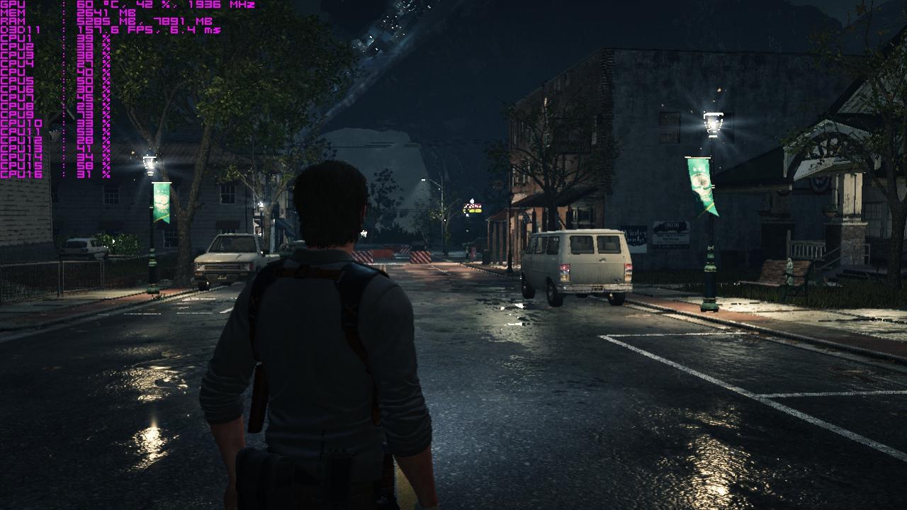[13/10/2017] The Evil Within 2 – Auslastung – GTX 1080 Ti OC – 720p, Min-Details