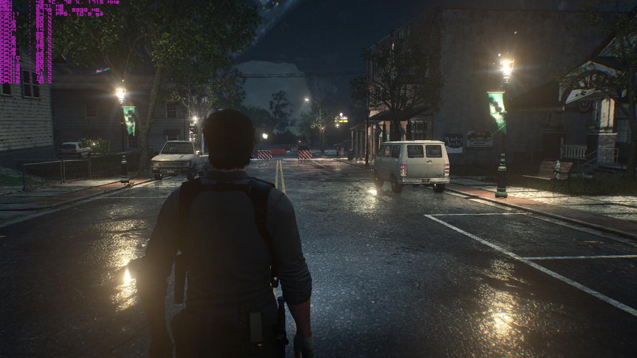 [13/10/2017] The Evil Within 2 – Auslastung – RX Vega 64 LC – 1080p, Ultra-Details