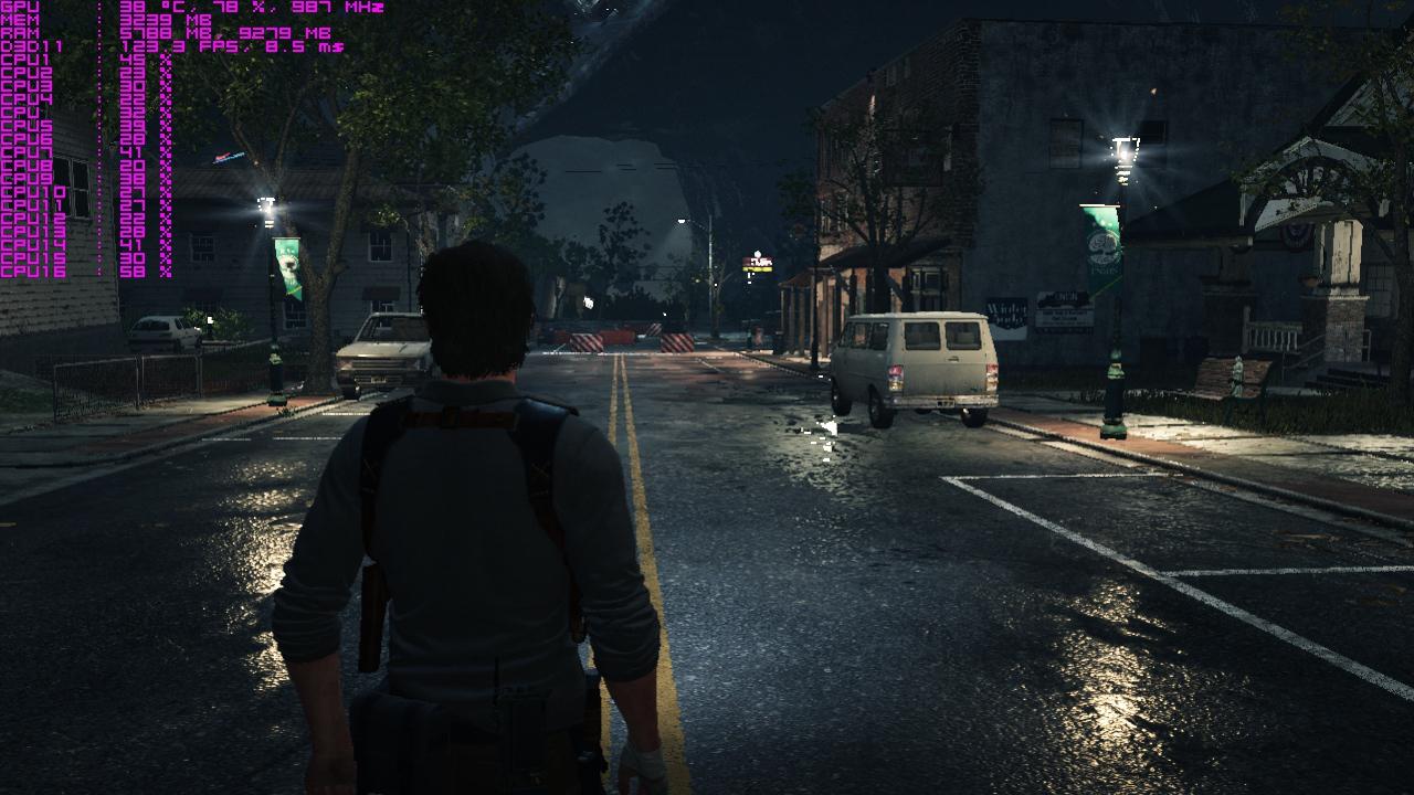 [13/10/2017] The Evil Within 2 – Auslastung – RX Vega 64 LC – 720p, Min-Details