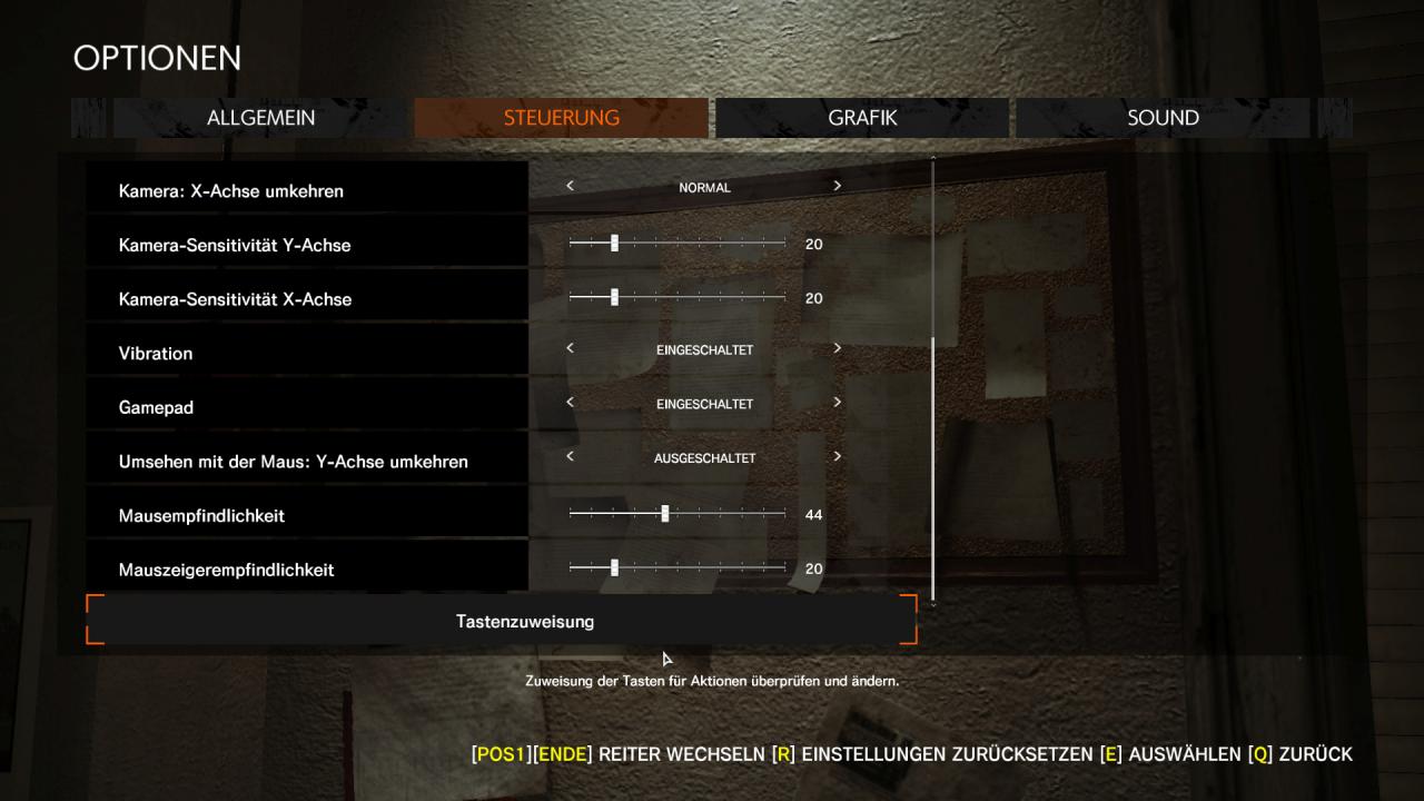 [13/10/2017] The Evil Within 2 - Menü - Steuerung (2)