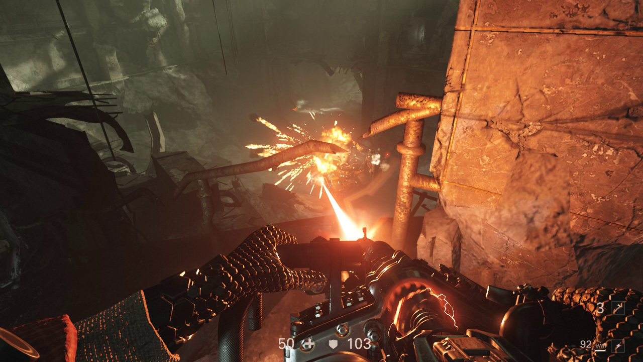[29/10/2017] Wolfenstein 2: The New Colossus - Geschafft! Der Waffenarm des 