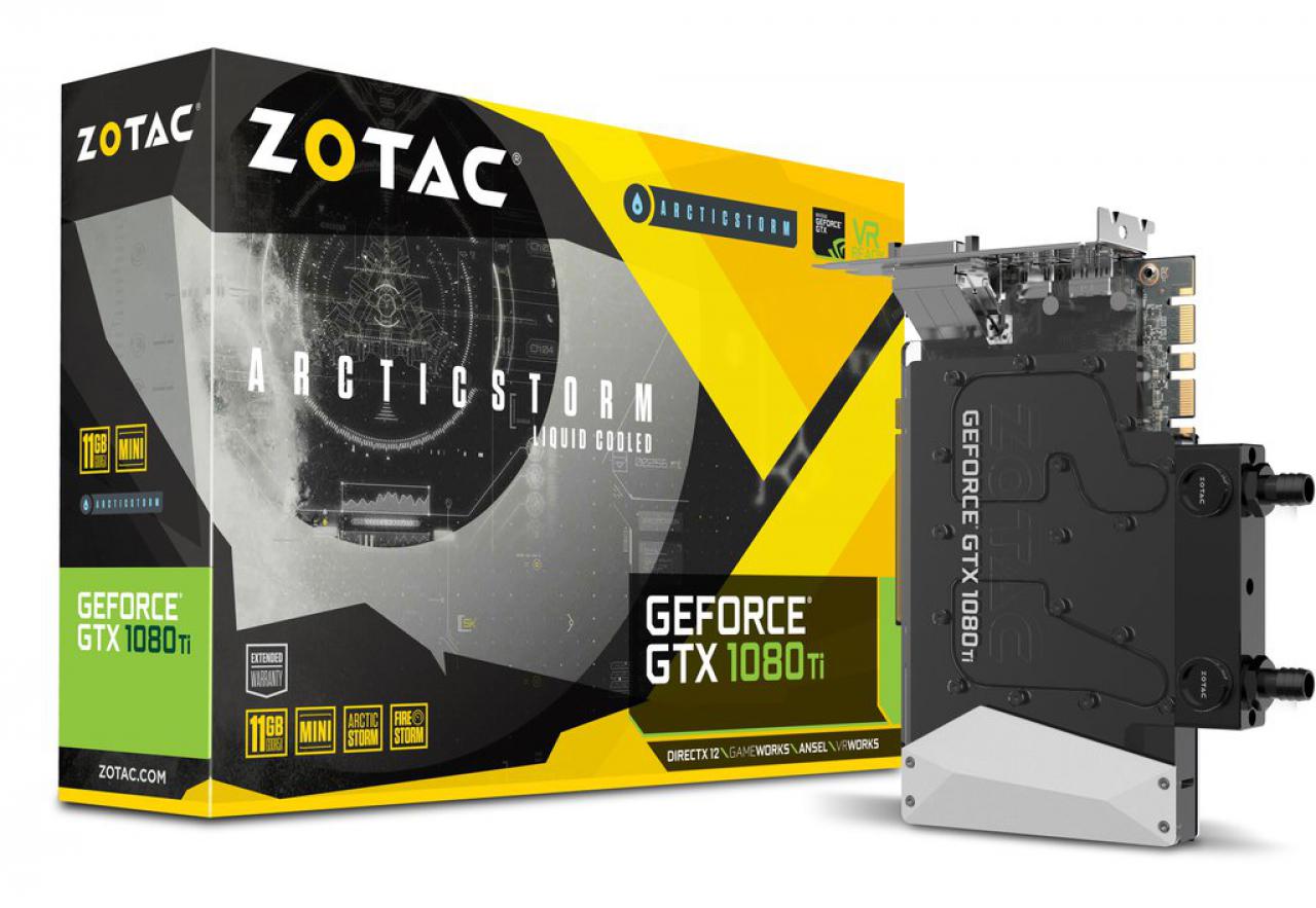[19/10/2017] Zotac Geforce GTX 1080 Ti Arctic Storm Mini mit Wasserkühlung veröffentlicht (3)