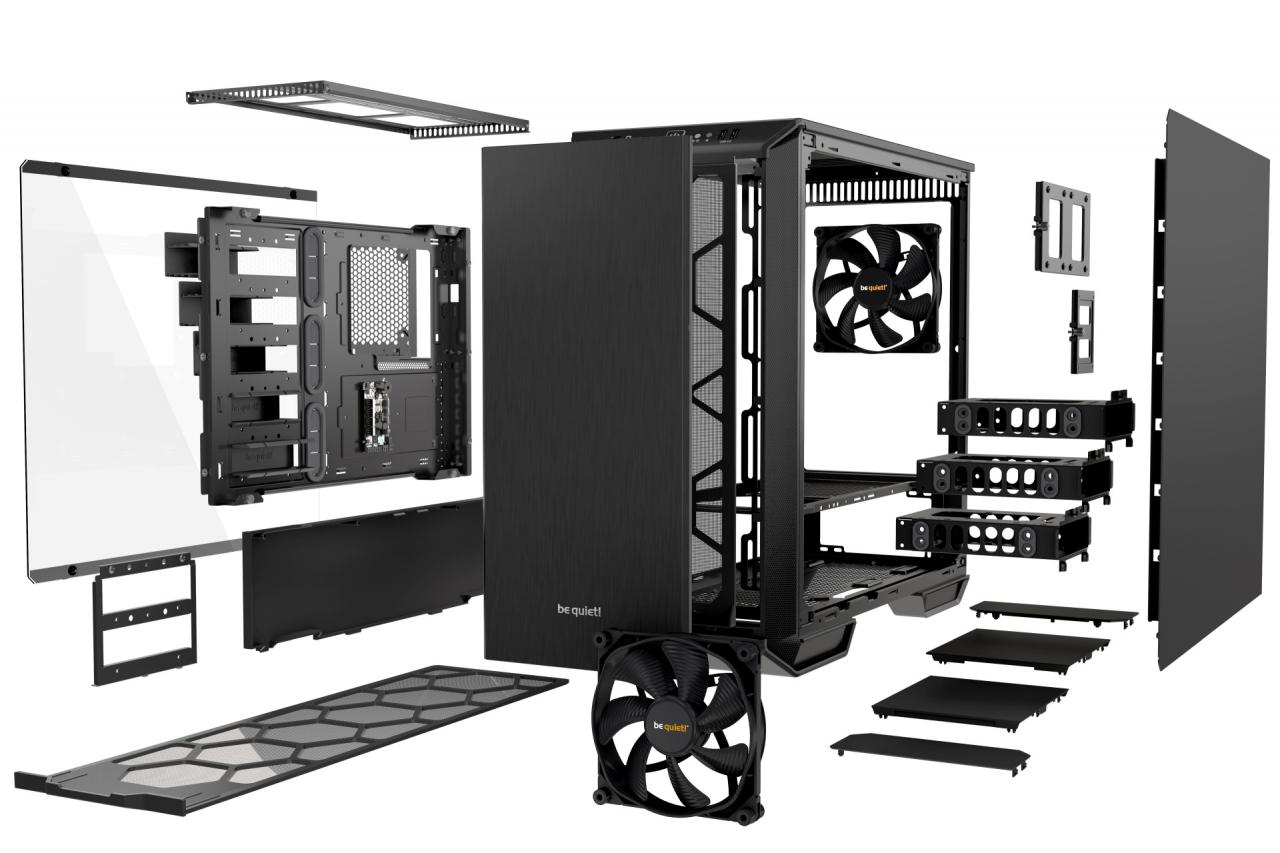 [14/11/2017] Be quiet Dark Base 700 veröffentlicht: Viel Modularität im Midi-Tower-Gewand (1)