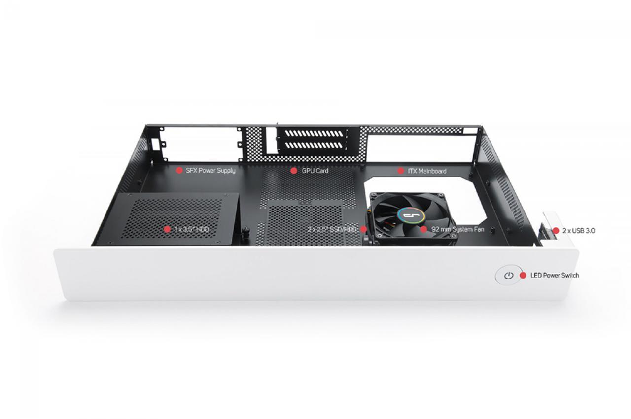 [08/11/2017] Cryorig Taku: Designer-Desktop-Gehäuse mit Holzfüßen im Praxistest (32)