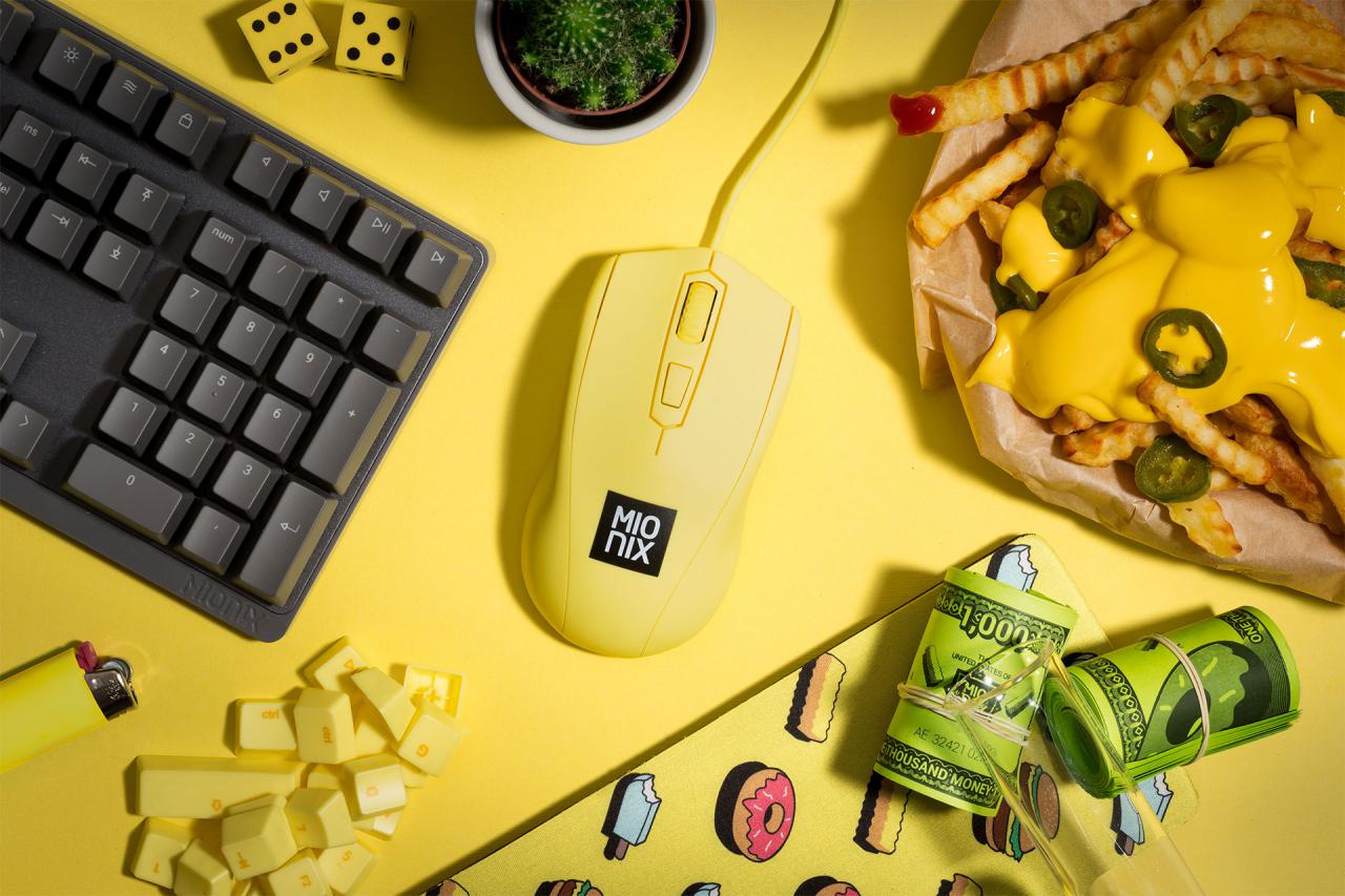 [29/11/2017] Mionix Avior: Teure Einsteigermaus unter anderem in „Pommesgelb“ (6)