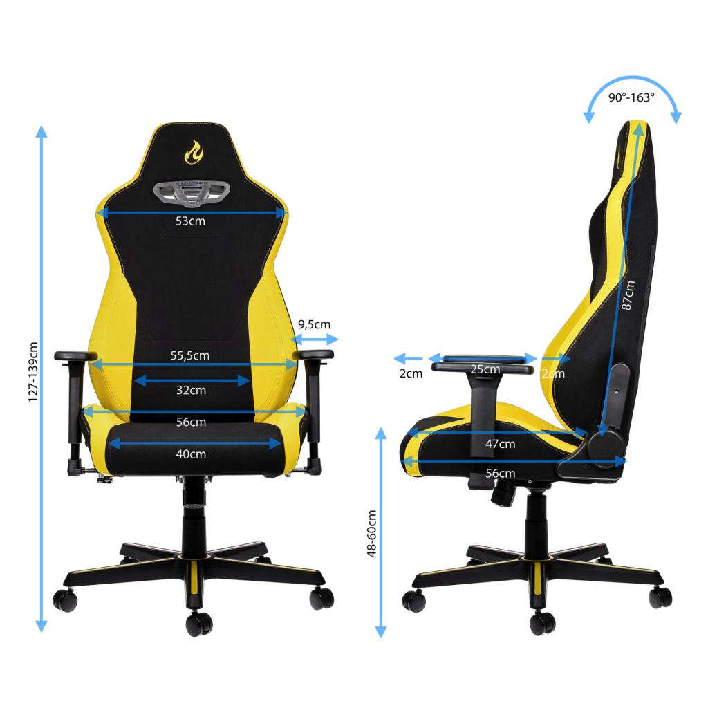 [06/11/2017] Nitro Concepts S300: Gaming-Stühle mit verschiedenen Stofffarben (19)