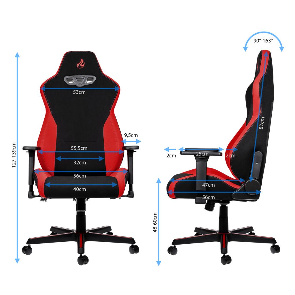 [06/11/2017] Nitro Concepts S300: Gaming-Stühle mit verschiedenen Stofffarben (58)